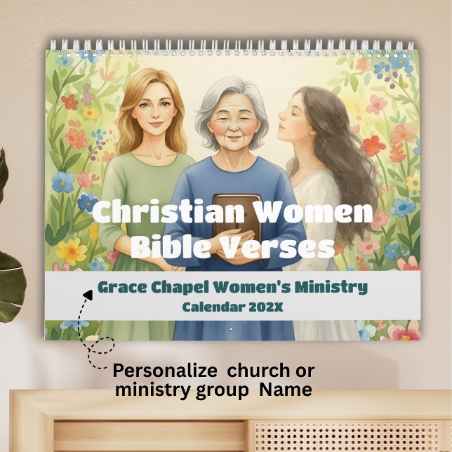 Presente Cristão para Mulheres Calendário de Versí (Criador carregado)
