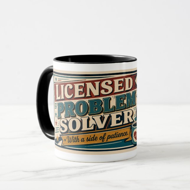 Presente Cuidador de Enfermagem Caneca de Enfermag (Frente Esquerda)