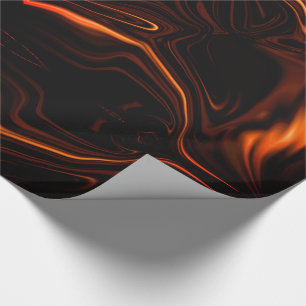 Presente Curvas ou ondulações de coral, sobre papel de fund