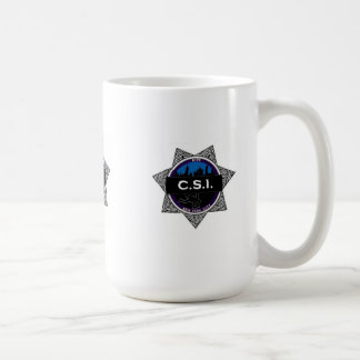 Presente da caneca do programa televisivo de CSI
