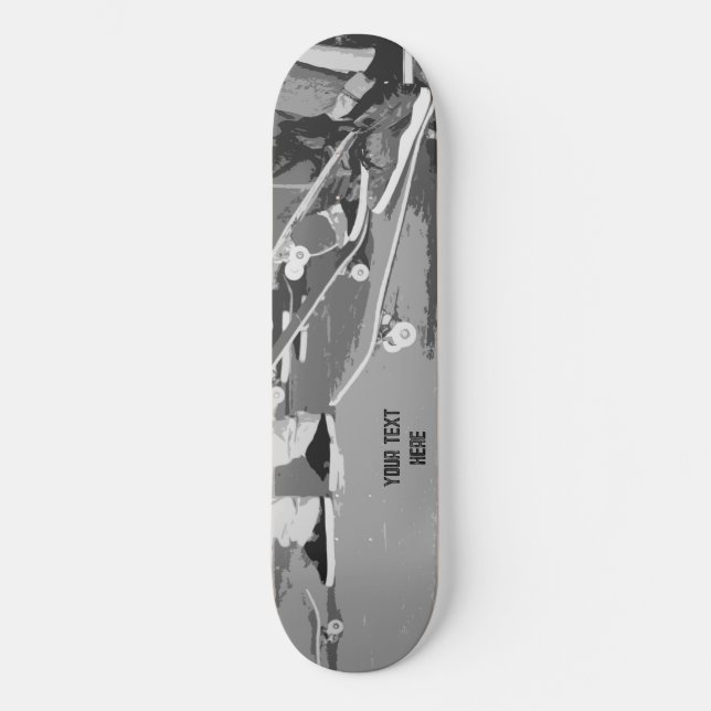 presente de adolescente do parque de skates de ska (Frente)