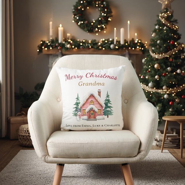 Presente de Almofada de Natal Personalizada para a (Criador carregado)