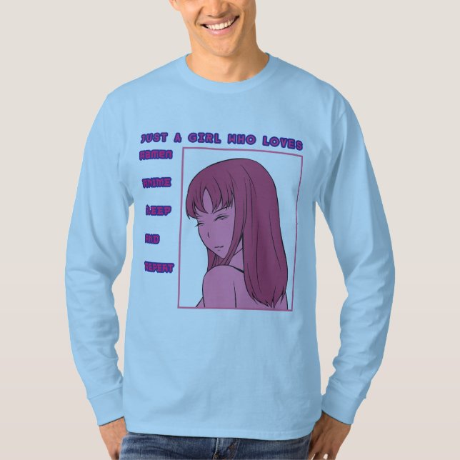 Presente de Anime | Camiseta de Mangá | Camisetas  (Frente)