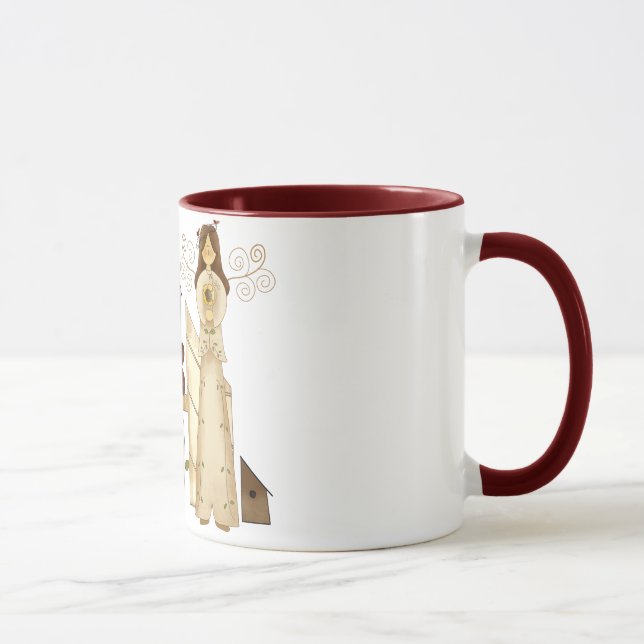 Presente de Anjo 4 Caneca (Direita)