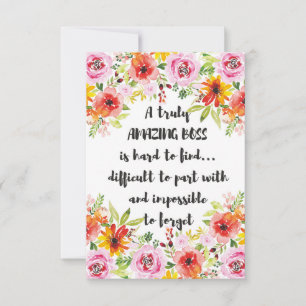 Presente de Apreciação do Excelente Chefe de Cotaç