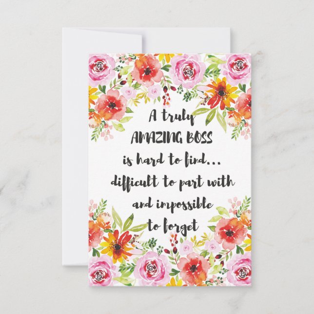 Presente de Apreciação do Excelente Chefe de Cotaç (Frente)