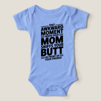 Presente de Bodysuit para Bebê: Mãe Cheira Bumbum