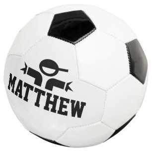 Presente de bola de futebol personalizada com o no