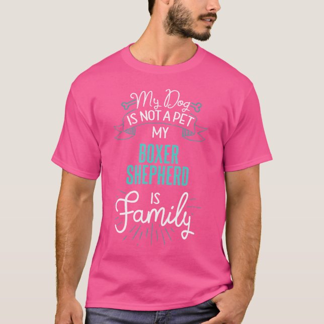 Presente De Cachorro Da Família De Camisas De Xing (Frente)