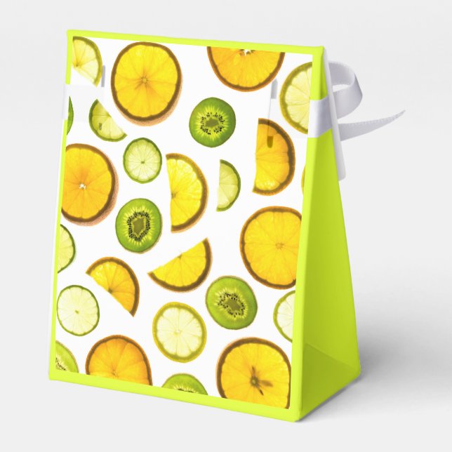 Presente de Caixa de Favoritos de Frutas de Citros (Verso)