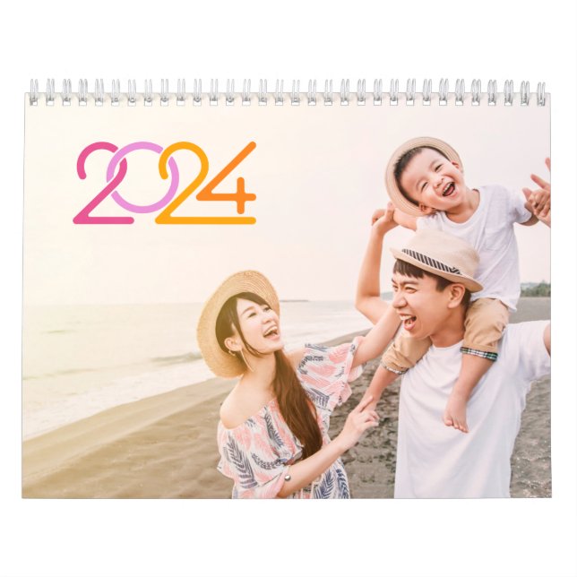 Presente de Calendário Personalizado de Foto da Fa (Capa)