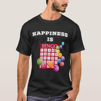 Presente De Camisa De Bingo Para A Felicidade Do J