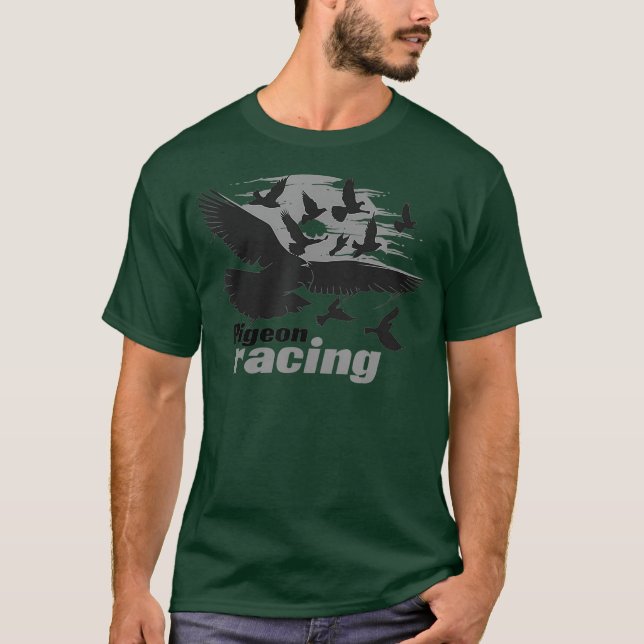 Presente de Camisa de Camisa Clássica de Pombo (Frente)