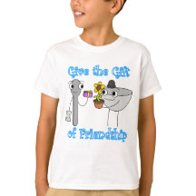 Presente de Camisa de Crianças de Amizade