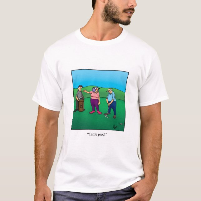 Presente de Camiseta de Humor de Golfe (Frente)