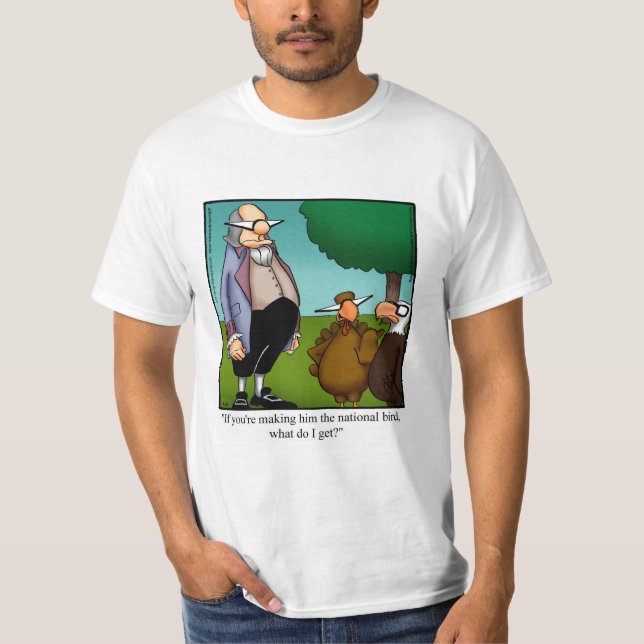 Presente de Camiseta Humor de Ação de Graças (Frente)