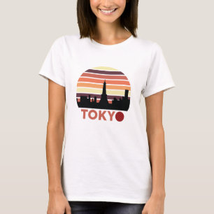 Presente de camiseta retrô de Tóquio - camiseta 