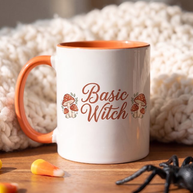 Presente de Caneca de Café Básica de Halloween (Criador carregado)