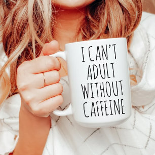 Presente de caneca de café com humor para adultos 