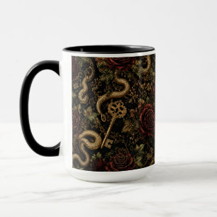 Presente de Caneca de Café da Manhã com Rosa de Ac