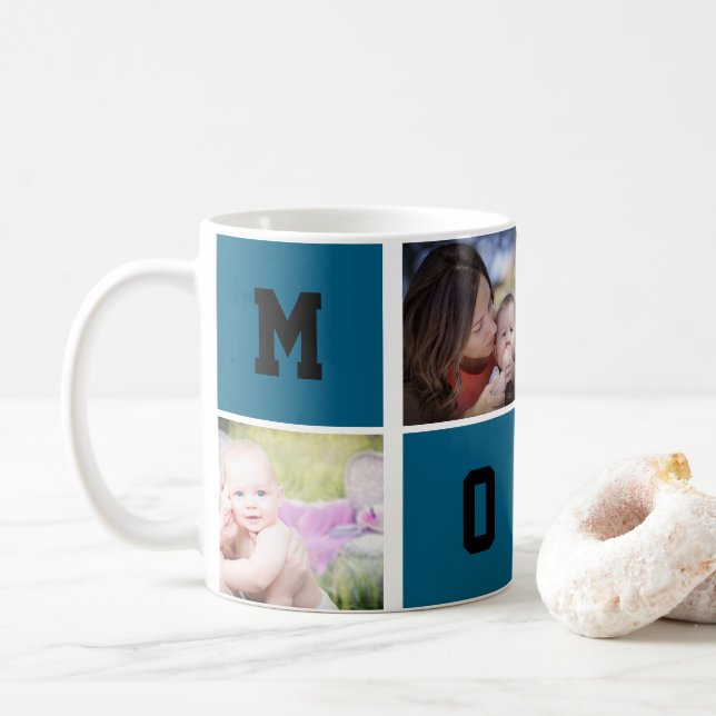 Presente de Caneca de Café do Dia das Mães (Com Donut)