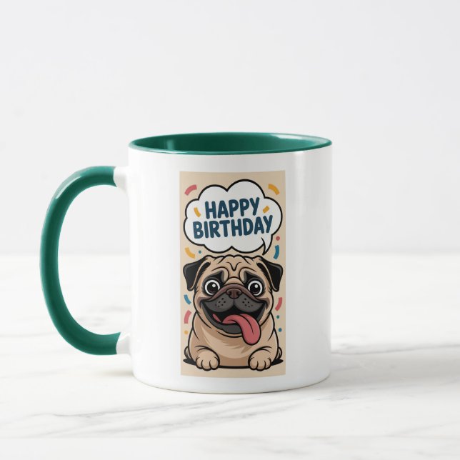 Presente de Caneca de Café Kawaii Francês Engraçad (Esquerda)