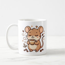 Presente de Caneca de Café Mouse Kawaii