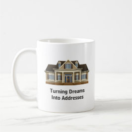 Presente de Caneca de Café para Corretor de Imóvei