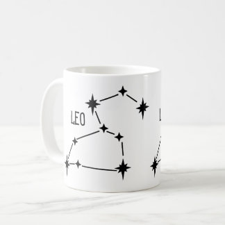 Presente de caneca do horoscópio Leo zodiac