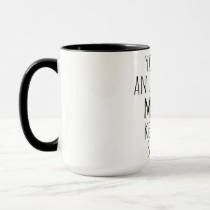 presente de caneca engraçada para o dia de as mães
