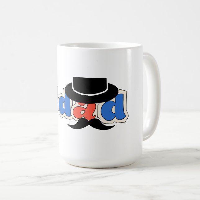 Presente de canecas e copos para o meu design pai (Frente Esquerda)