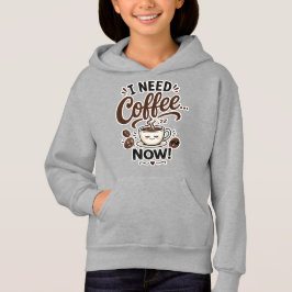 Presente de Capuz de Café para Crianças Divertidas