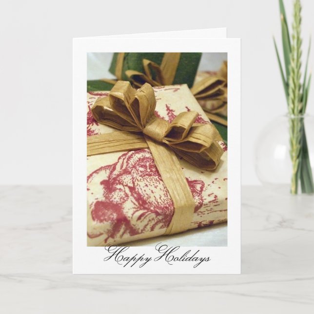 Presente de Cartão de Natal V (Frente)