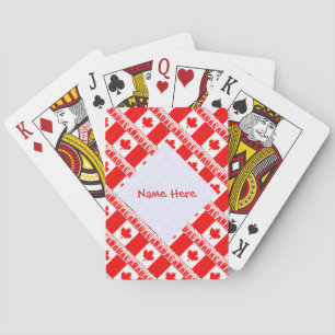 Presente de Cartas de Baralho Personalizadas com a