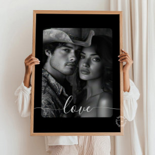 Presente de casal faça seu próprio Poster