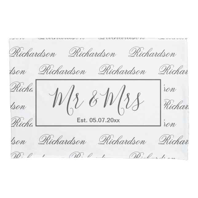 Presente de casamento elegante moderno monograma l (Frente)