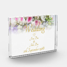 Presente de Casamento - Noiva com buquê de casamen