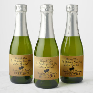 Presente de casamento personalizado mini garrafa d