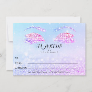 Presente de Certificado de Maquiagem da Princesa r