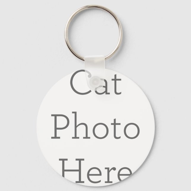 Chaveiro Círculo de Metal, 5,08cm (Frente)