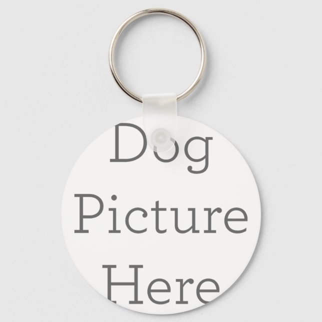 Chaveiro Círculo de Metal, 5,08cm (Frente)