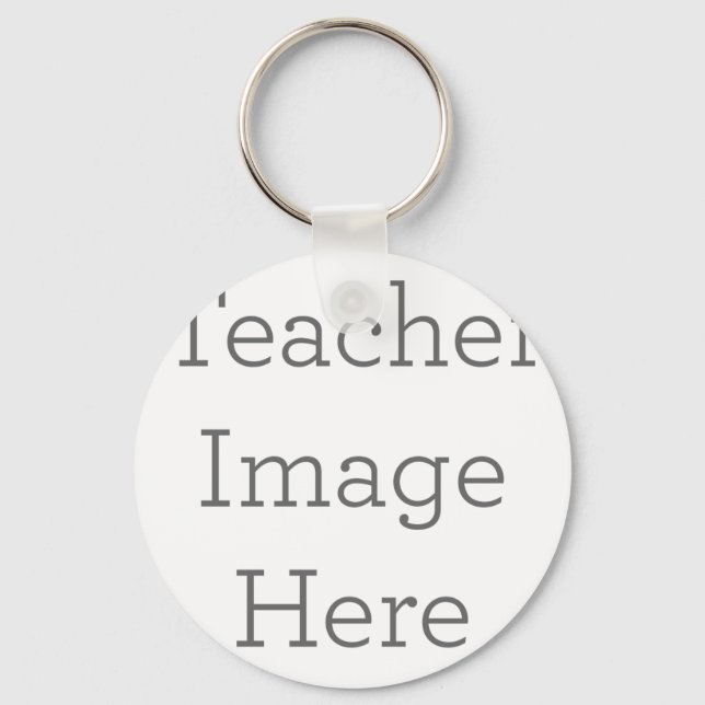 Chaveiro Círculo de Metal, 5,08cm (Frente)