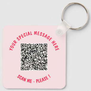 Presente de Chaveiro de Texto Personalizado de Inf