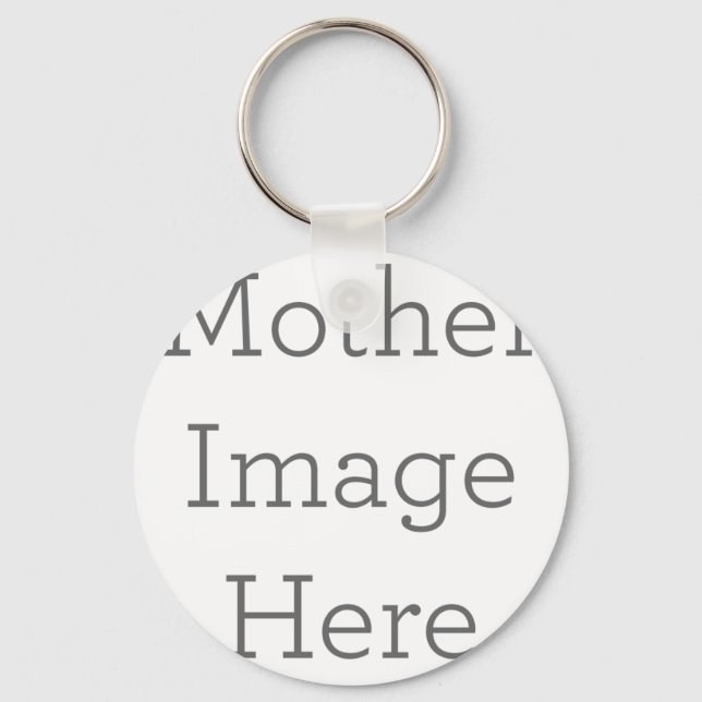 Chaveiro Círculo de Metal, 5,08cm (Frente)