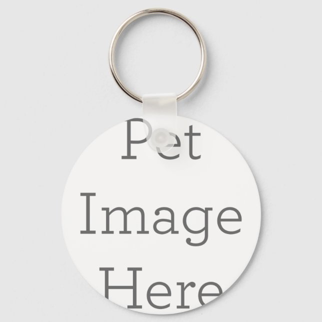 Chaveiro Círculo de Metal, 5,08cm (Frente)