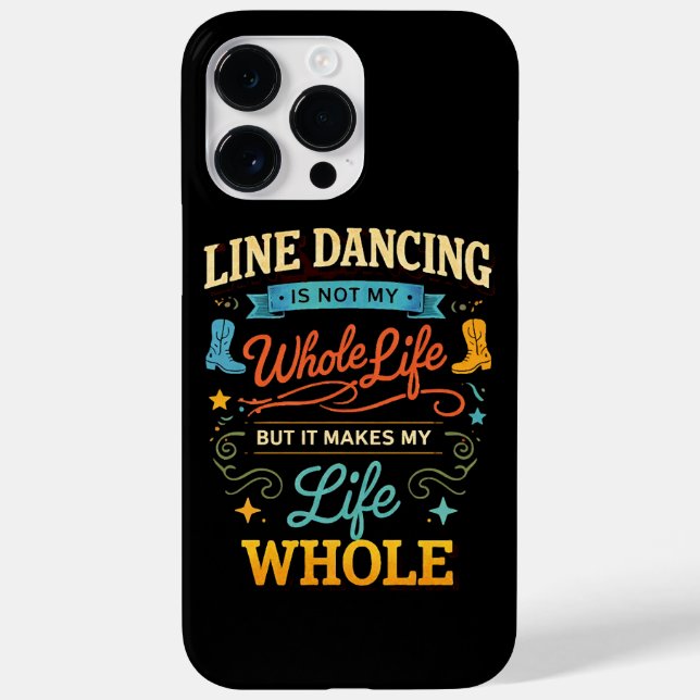 Presente de Dança em Linha para Dançarino de Toda  (Verso)