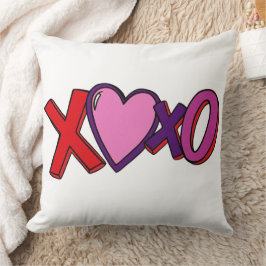 presente de decoração de casa, almofada XOXO prese