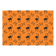 Presente de Dia das Bruxas Negro e Ossos