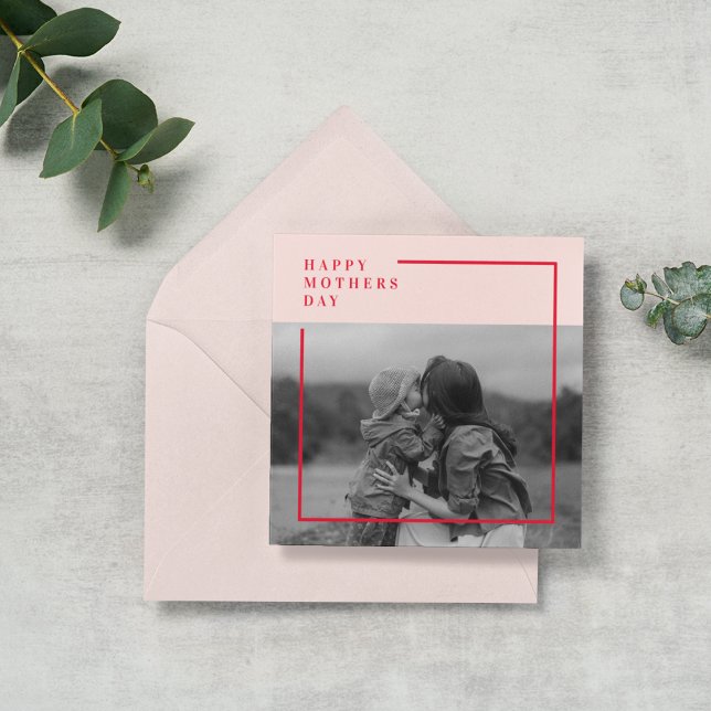 Presente de Dia de as mães de Fotografia Rosa e Ve (Criador carregado)