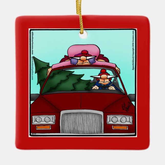 Presente de Enfeites de natal Hilário (Frente)